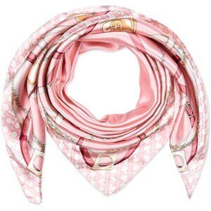 Womens Satin Hair Scarf Silk Feel Large Square Head Wrap Bandana Night Sleep